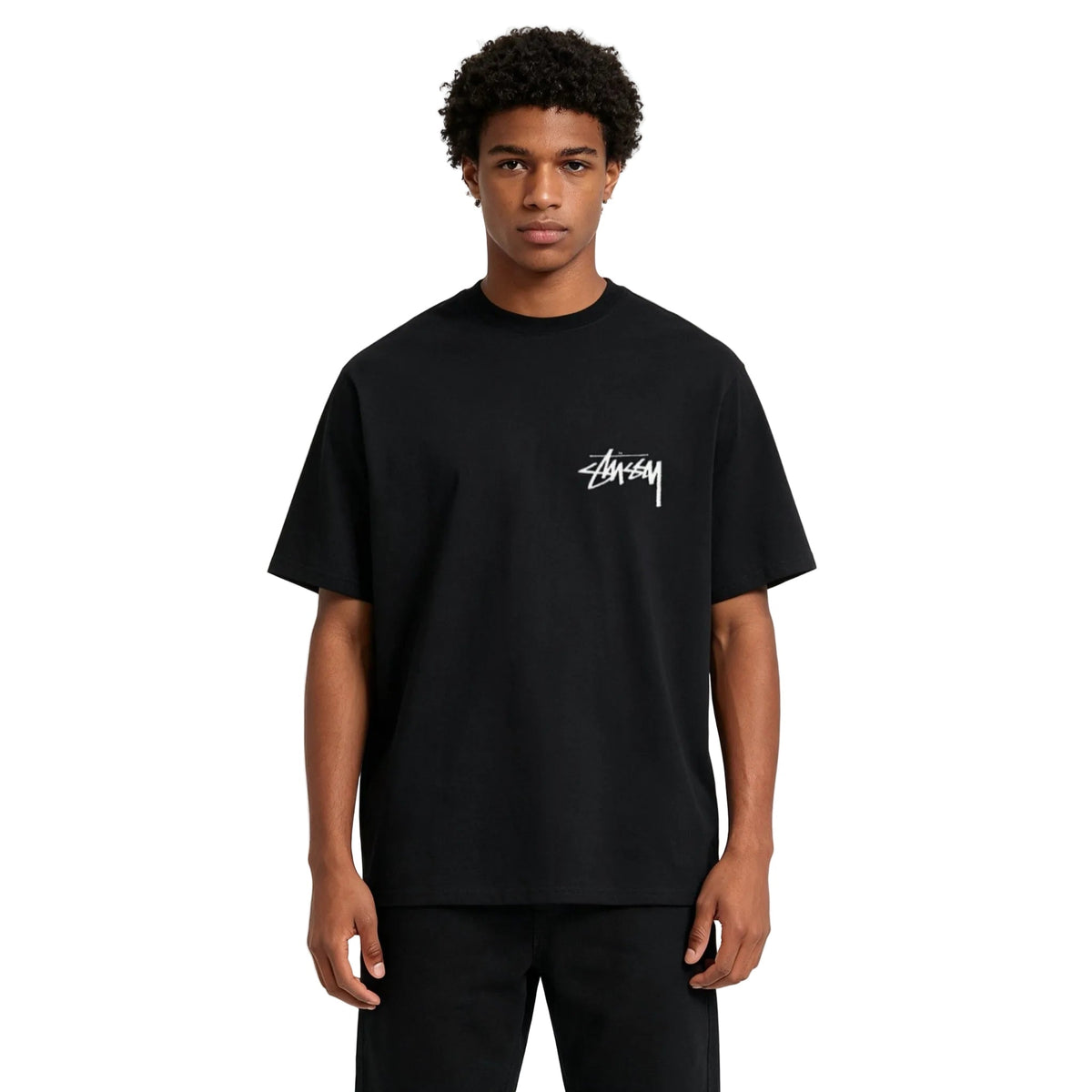 Stussy Diced Out Tee Black