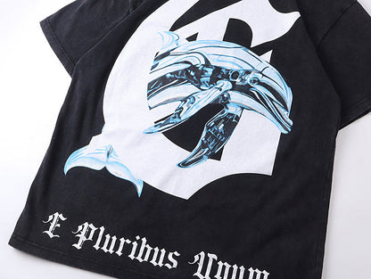 Godspeed Miami Dolphin T-Shirt Black