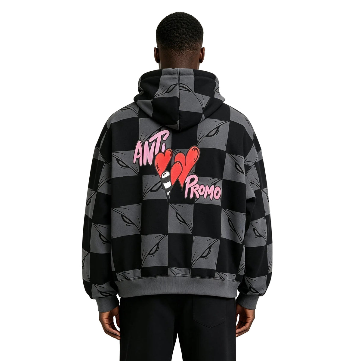 Matty Boy 99 Eyes Hoodie Black Grey