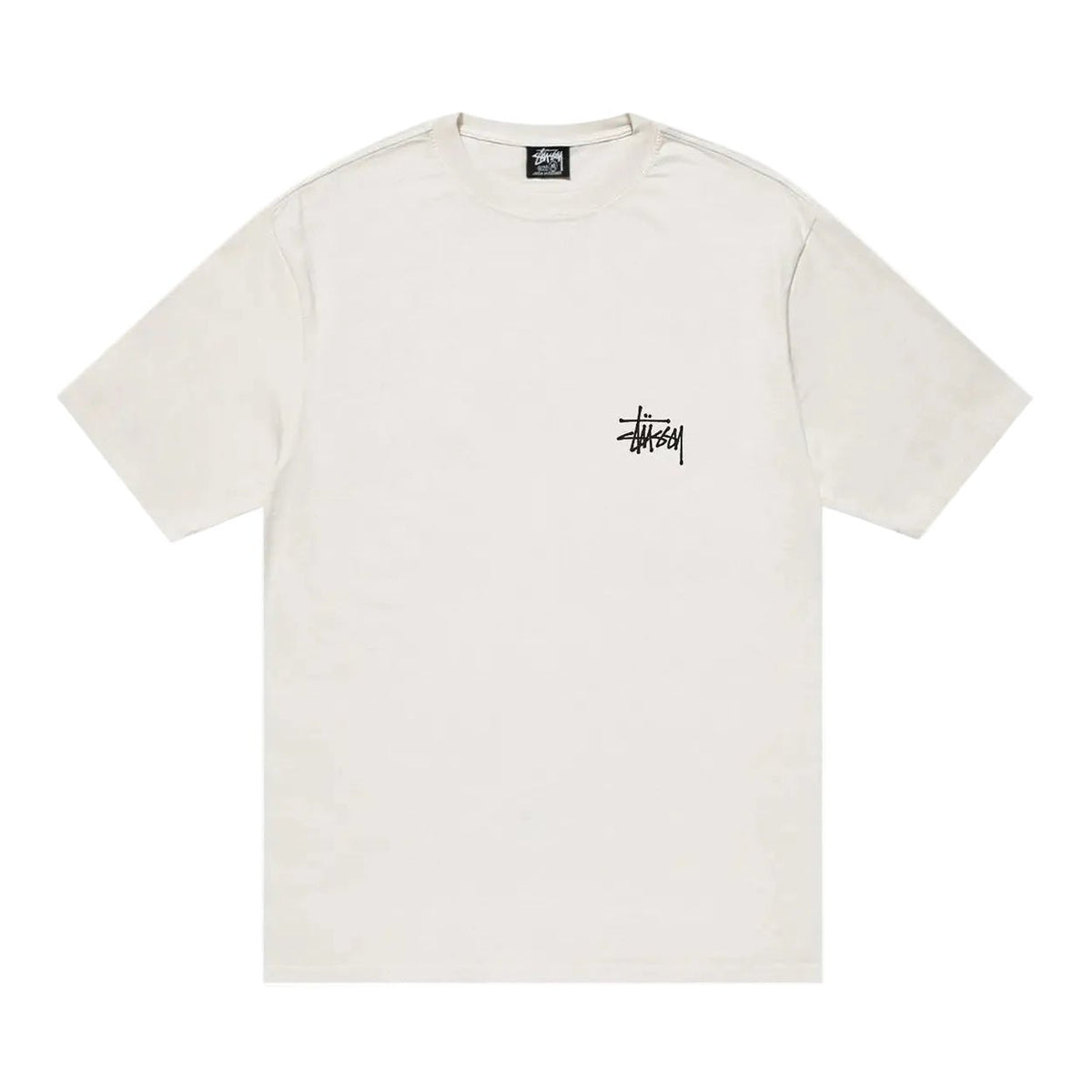 Stussy Basic Pigment Dyed TShirt Natural