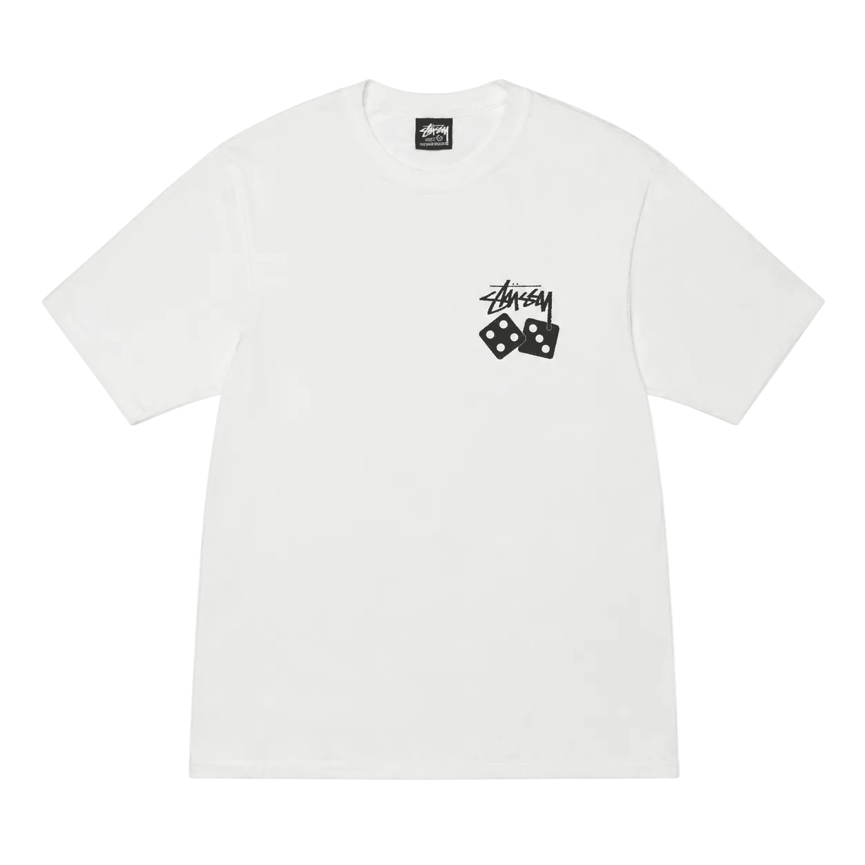Stussy Dice Pigment Dyed Tee Natural