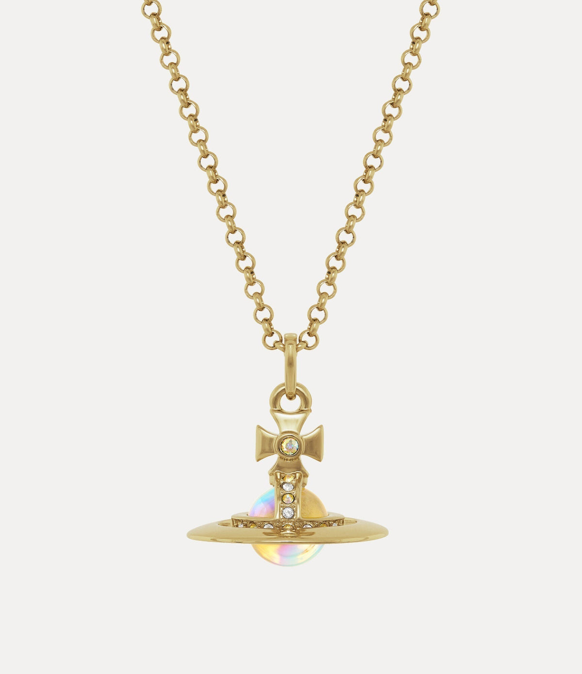 VIVIENNE WESTWOOD New Tiny Orb Pendant Necklace Brass(Many)